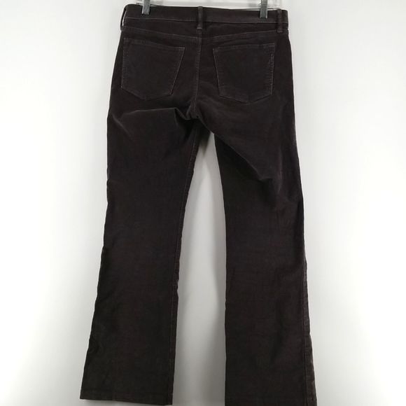 Banana Republic Grey Corduroys Womens Pants Size 26 Low Rise Straight Leg - Picture 4 of 11